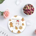 thumbnail image 4 of FMSHPON Merry Christmas Set of 4 Round Coaster for Drinks, Absorbent Ceramic Stone Coasters Cup Mat with Cork Base for Home Kitchen Room Coffee Table Bar Decor, 4 of 6