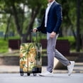 thumbnail image 3 of HELLHERO Coconut Tree Floral Pattern Travel Suitcase Cover for Men, Polyester Ammonia Soft Luggage Protector Scratch Resistant Luggage Cover, 3 of 7