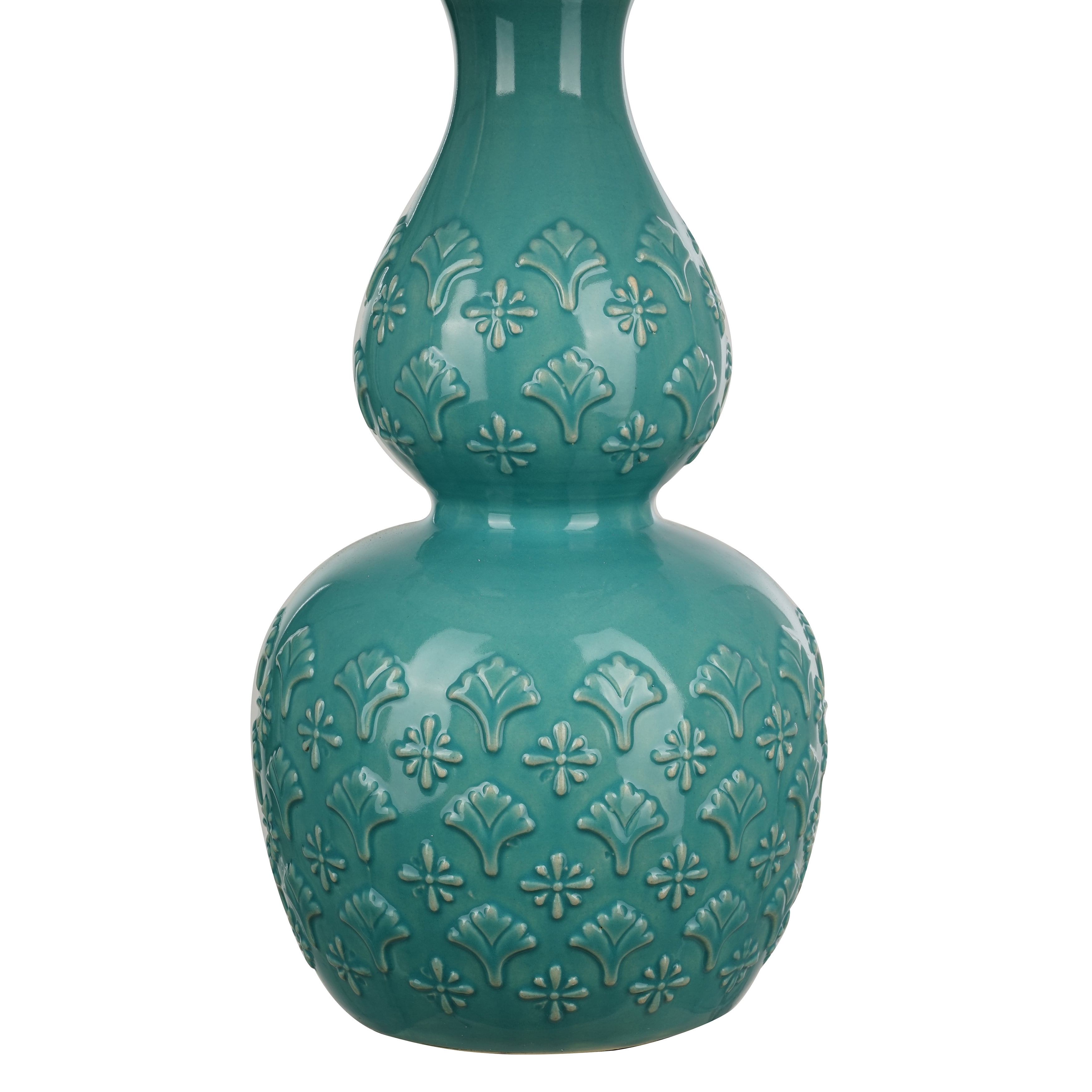 The Pioneer Woman Vintage Floral Table Lamp, Green Finish