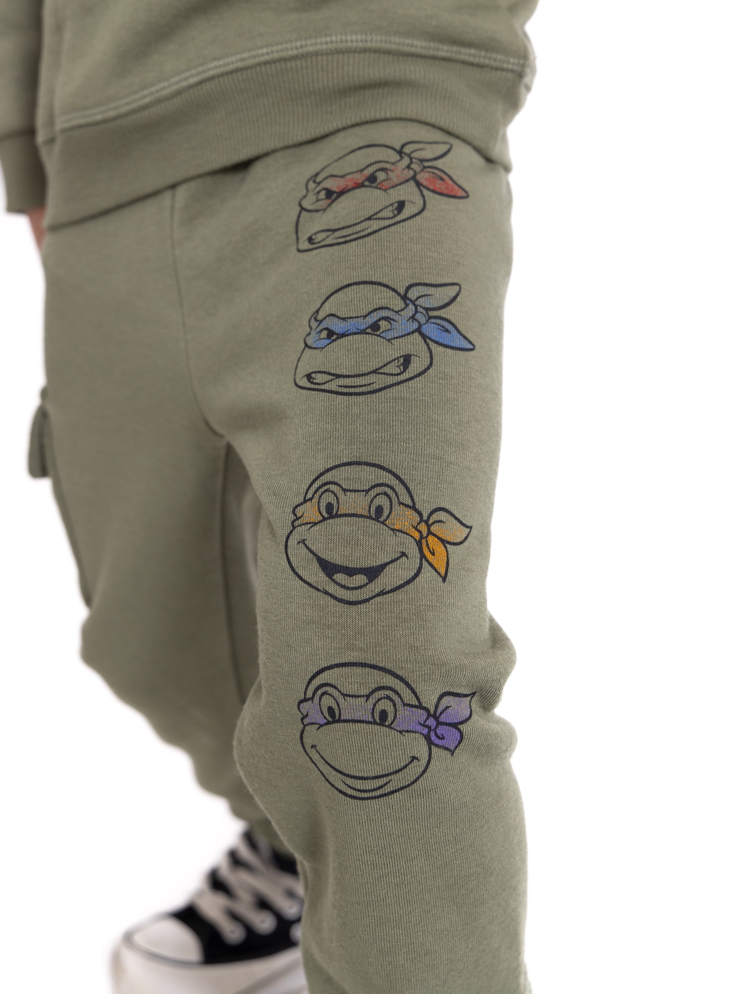 Teenage Mutant Ninja Turtles Toddler Boy Hoodie and Joggers Set, Sizes 12M-5T