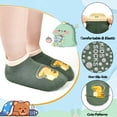 thumbnail image 3 of Toddler Non Slip Socks Baby Grip Socks 6 Pairs Toddler Ankle Socks with Grip Cute Animal Cartoon Anti Skid Socks for 0-5 Years Baby Boys Girls, 3 of 5