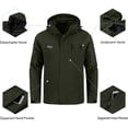 thumbnail image 4 of Men's Winter 3-in-1 Ski Jacket Waterproof Windproof Jacket Puffer Liner, 4 of 7