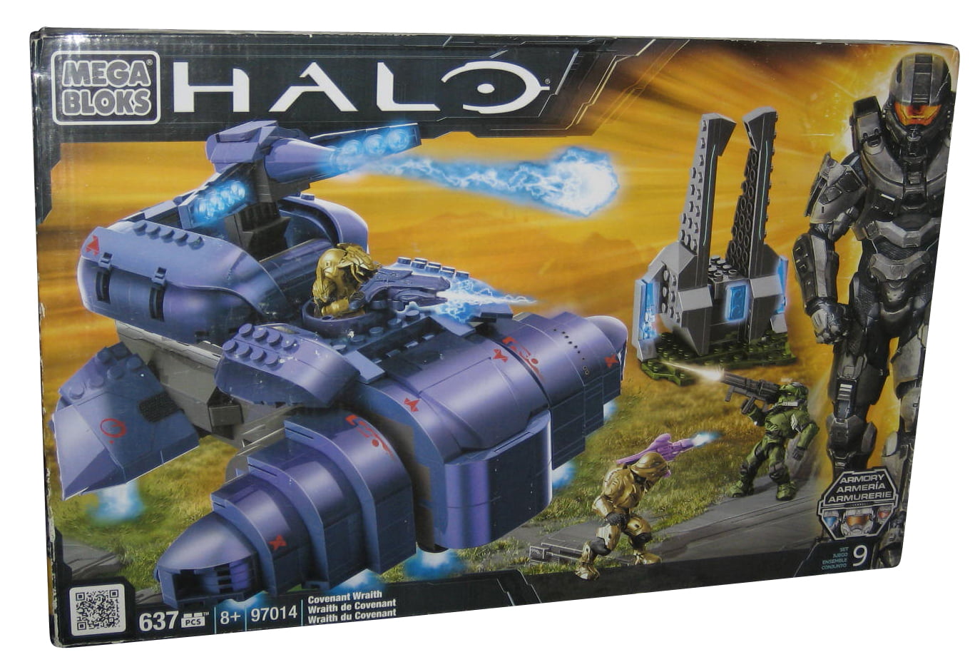 Halo Covenant Wraith Mega Bloks Building Toy Set 97014 - Walmart.com