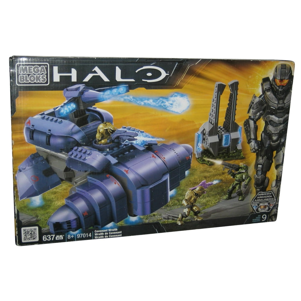Halo Covenant Wraith Mega Bloks Building Toy Set 97014