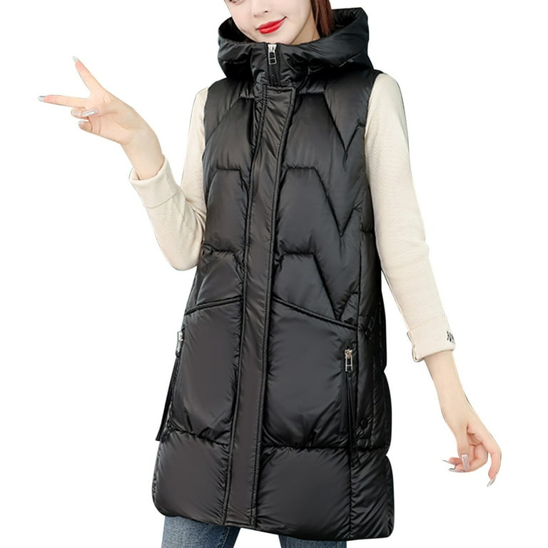 Ladies outlet hooded vest