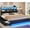 Black PU, variant on Full Size Bed Frame with 4 Drawers & Storage Headboard, Upholstered Platform Bed Frame Full with Charging Station and LED Light, No Noise,Black PU