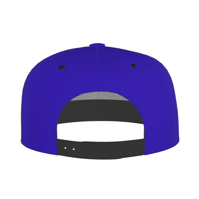 Easygdp Darkblue Baseball Cap with Adjustable Flat Suitable for
