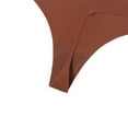 thumbnail image 3 of Clothing 2025 Thongs for Women Hot Girls Fashion Low Waist Panty Bikini Seamless Solid Nylon Ice Silk Thongs Underpants Women Underwear Thongs, 3 of 3