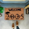 thumbnail image 3 of JIAHomeV Home Decor Graduation Season Front Door Mat 2025 Welcome Mat for Front Door with Non Slip Backing Easy to Clean Entry Mats for Indoor Outdoor Porch Home D,One Size, 3 of 4