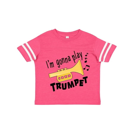 

Inktastic I m Gonna Play Trumpet- Music Gift Toddler Boy or Toddler Girl T-Shirt