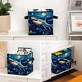 thumbnail image 6 of Starry Shark Foldable Cube Organizer with Handle, 10.8"x10.5"x10.6", Large Capacity Clothes Storage Containers Basket, 6 of 6