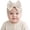Khaki, variant on Newborn Turban Hats for Baby Girls Baby Girls Turban Hats Bow Cute Headwraps for Toddler Baby Red,One Size