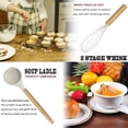 thumbnail image 3 of Kitchen Utensils Set- 35 PCs Cooking Utensils with Grater,Tongs, Spoon Spatula &Turner Made of Heat Resistant Silicone and Wooden Handles Kitchen Gadgets Tools Set for Nonstick Cookware, 3 of 6