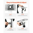 thumbnail image 3 of VEVOR Boat Seat Pedestal 13.39-19.2 Inches Height Adjustable Boat Seat Mount, 3 of 9