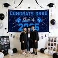 thumbnail image 3 of 2026 Graduation Party Backdrop - 59"Ã 35"Congrats Grad Banner in Green, Large Class of 2026 Decorations, Photography & Grad Party Supplies, 3 of 3