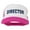 Hot Pink White, variant on Director Embroidered Foam Mesh Back Cap - Maroon White OSFM