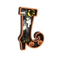 thumbnail image 2 of Halloween Wooden Pumpkin Desktop Ornament – Festive Decor for Home, Party & Holiday Rooms, 2 of 6