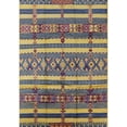 thumbnail image 1 of Ahgly Company Indoor Rectangle Mid-Century Modern Purple Solid Area Rugs, 7' x 10', 1 of 6