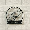 thumbnail image 2 of Handmadetneonsign Custom Bearded Dragon Metal Wall Art LED Light - Personalized Lizard Name Sign, 2 of 3