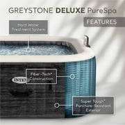 Intex Above Ground Pool Vacuum Cleaner and Inflatable Hot Tub, Greystone