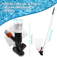 thumbnail image 3 of Portable Jet Pool Vacuum, Handheld Manual Portable Summer Waves Pool Leaf Vacuum Cleaner for Above Ground Pools Head & Pole Kits, 3 of 9