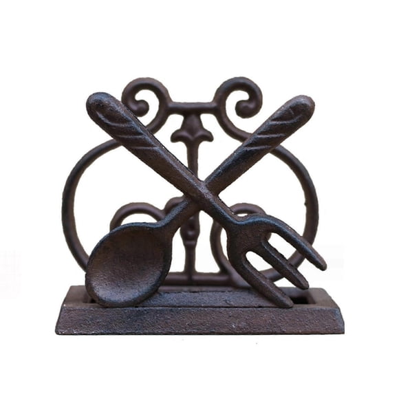 Elegant Vintage Cast Iron Napkin with Animal Motif - Increase elegance Eel and Functionality in Your Table Arrangement (Sofra Set)