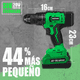 thumbnail image 4 of Taladro Rotomartillo Sin Carbones Inalámbrico 20v 2baterías Verde, 4 of 5