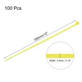 thumbnail image 2 of Uxcell 100PCS Cable Zip Ties 12 Inch, Self-Locking Nylon Wire Ties with 30 lbs Tensile Strength for Indoor and Outdoor, Yellow, 2 of 6