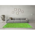 thumbnail image 3 of Ahgly Company Indoor Round Abstract Green Modern Area Rugs, 6' Round, 3 of 4