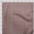 thumbnail image 3 of oneOone Polyester Lycra Fabric Gingham Check Printed Fabric 1 Yard 56 Inch Wide, 3 of 4