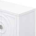 thumbnail image 2 of White Cabinet - Distressed and Painted Surface - Kitchen Entry - Add Rustic Charm, 2 of 7
