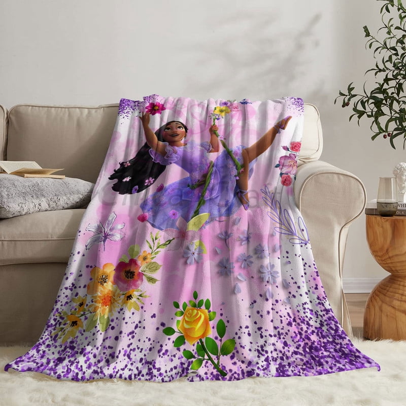 Encanto Isabella Throw Blanket Gifts for Fans Lover Girls Boys Women Present Hoodie Him Bed 40"x50"
