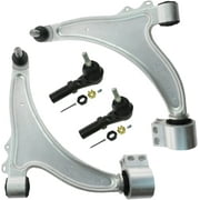 Detroit Axle - Front Control Arms Kit for 2010-2016 LaCrosse, 2010 Buick Allure, 2011-2013 Regal Replacement 2 Lower Control Arms w/Ball Joints 2 Outer Tie Rods