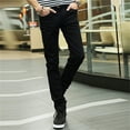 thumbnail image 4 of Pantalones de hombre, pantalones de hombre, pantalones casuales ajustados para hombre, pantalones de traje para hombre, diseño revolucionario, 4 of 9