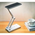thumbnail image 3 of Lampe de Bureau Solaire, Lampe de Lecture Solaire/usb, 4 LED Portable Rechargeable Col Flexible pour Lecture, 3 of 5