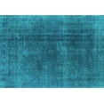 thumbnail image 1 of Ahgly Company Indoor Rectangle Oriental Turquoise Blue Industrial Area Rugs, 7' x 9', 1 of 4