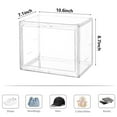 thumbnail image 5 of SINGOMON Acrylic Display Case (with Magnetic Door), Stackable Plastic Storage Box, Open-Design, Large Figurine Collection Display Case, 5 of 12