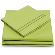 Cosy House Collection 1500 Series Hypoallergenic Silky Soft Brushed Microfiber Bed Sheet Set