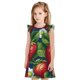 thumbnail image 1 of Balery Strawberry2 Camisón de princesa para niñas, pijama de algodón con mangas abullonadas, suave y bonito.-Medium, 1 of 6