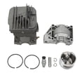 thumbnail image 3 of Kit de pistón de cilindro de 49MM 1127 020 1216, Kit de pistón de cabezal de Motor de motosierra de repuesto para STIHL MS390 MS290 MS310 029 039, 3 of 9