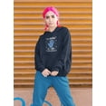 thumbnail image 2 of Modern X-ray Techno Style Hoodie Women -Image by Shutterstock, Female XX-Large, 2 of 4