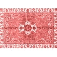 thumbnail image 1 of Ahgly Company Machine Washable Indoor Rectangle Abstract Red Modern Area Rugs, 8' x 10', 1 of 4