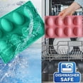 thumbnail image 4 of Silicone Easter Egg Baking Mold, 8 Cavity Non-Stick Egg-Shaped Pan, Cake Chocolate Mold, Freezing Tray, Homemade Baking Tools, DIY Cake Supplies for Baking, Freezing, Chocolate Making, 4 of 6