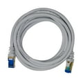 thumbnail image 3 of QualGear RJ45 Cat 7 Ethernet Patch Cable, 10Gpbs High-Speed Cable, 600MHz, Triple-Shielded, Round, 6 Feet, White, 3 of 3