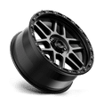 thumbnail image 2 of KMC Aluminum Rim KM544 MESA 17X9in Satin Black with Gray Tint Finish, KM54479050412N, 2 of 3