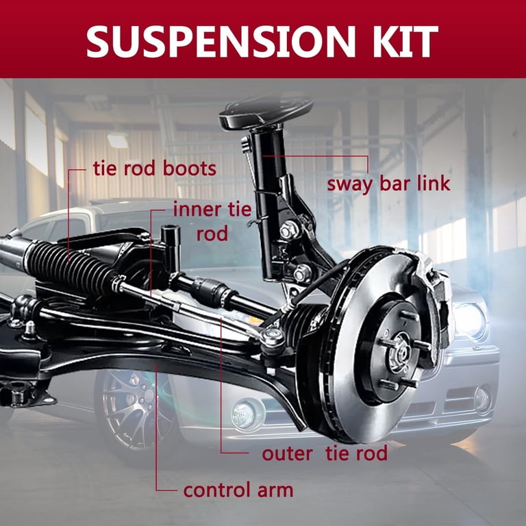 14PCS Suspension Kit For 05-10 Dodge Charger Challenger Magnum Chrysler 300 Rwd