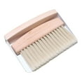 thumbnail image 2 of Juego de recogedor de escritorio, cepillo para barrer, multiusos, limpieza del hogar, mango de madera cerdas de nailon blanco, 2 of 9
