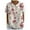 Rose Chaud, variante sur Fgnfyis Été Dames Élégant Col à Revers Col Rond Chemise en Lin Imprimée Ample Chandail Vintage Décontracté T-Shirt T-Shirts pour Femmes Vert TTG