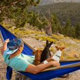 thumbnail image 3 of Hamaca Individual Portátil para Camping Swiss Outdoors azul Unitalla Swiss Outdoors SWO-HIP01PK, 3 of 7