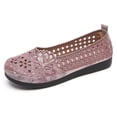 thumbnail image 5 of ibiyuan Womens Orthopedic Walking Shoes Arch Support Women's Walking Shoes Mesh Knitted Platform Non- Womens Sneakers Comfortable Hands-Free Mary Jane Shoes Women Pull-On Shoes, 5 of 5